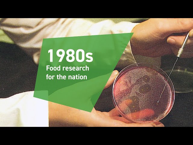 Food research for the Nation - 1980s