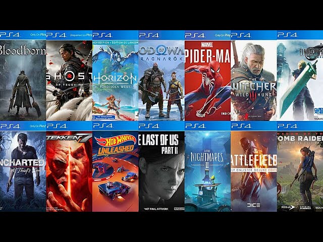 Top 50 Best PS4 Games of All Time (Best Ps4 Games)