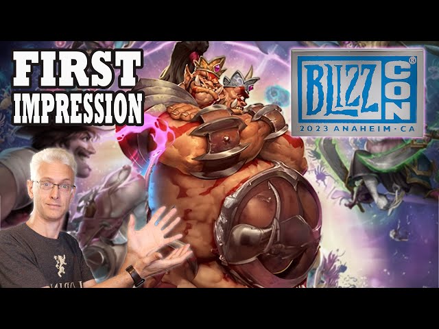 Blizzcon 2023 Hearthstone Battlegrounds First Impression Blizzcon 2023