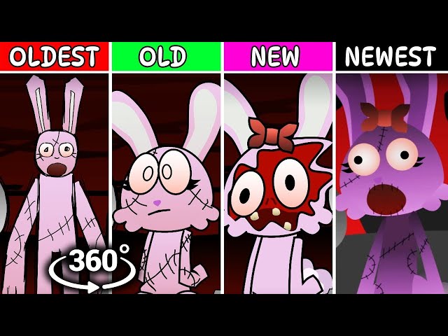 360° Incredibox : Sprunksters Horror Mod Oldest Vs Old Vs New Vs Newest - New Update!