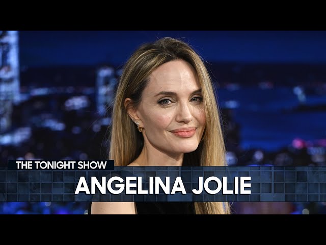 Angelina Jolie Makes "Barefoot" Return to Late Night After Decade Away to Talk Maria, The Outsiders