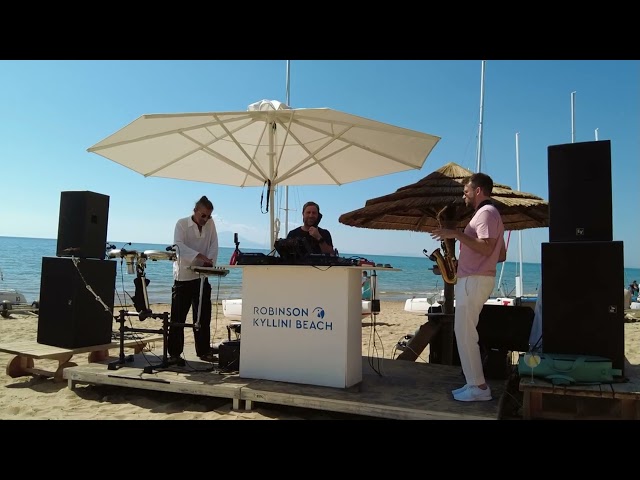 Vibrant live in Greece - Stan Sax x Guru Da Beat - Live saxophone x live percussion house music