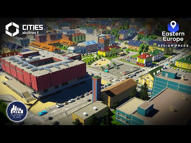 Eastern Europe Region Pack: Colorful, Versatile, & BIG!  | Cities Skylines 2