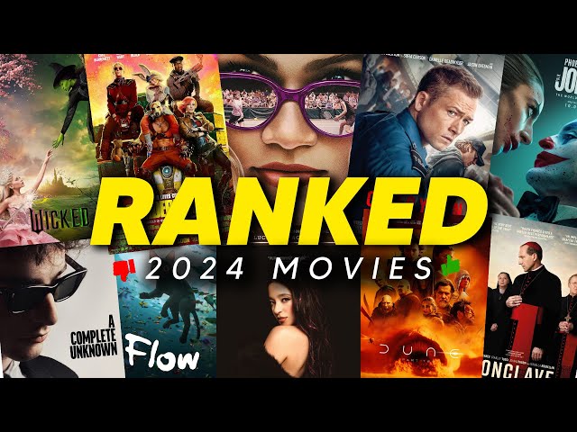 Ranking 2024 Movies from WORST to BEST (Tierlist)