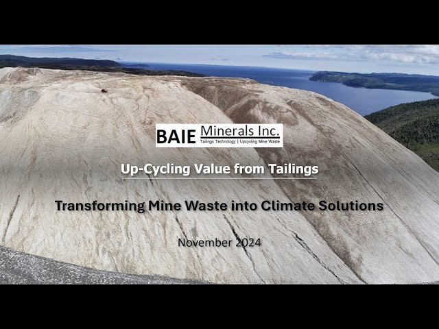 Mike Sullivan | Transforming Mine Waste into Wealth & Sustainability