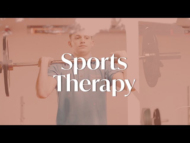 Sports Therapy Degree at Edge Hill University