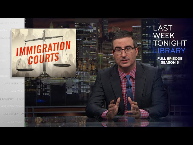 S5 E6: Immigration Courts, Trump's Health & Egypt Election: Last Week Tonight with John Oliver