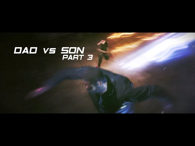 DAD vs SON PART 3 - C4D Animated Action Short [4K]