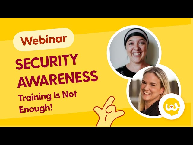 Security Awareness Training Is Not Enough - Interview with Alethe Denis