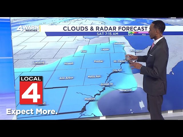 Metro Detroit weather forecast Jan. 24, 2025 -- Noon Update