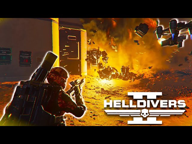 Can You SURVIVE Helldivers 2's DEADLIEST Automaton Fight? (Vertical)