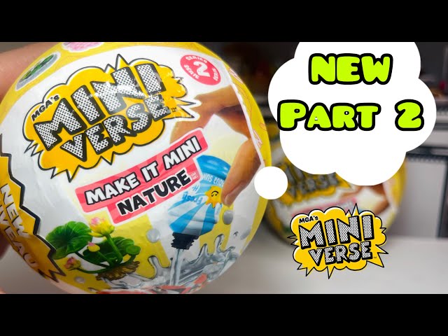 Let’s Unbox the New Miniverse Make It Mini Nature Series 2 | Part 2