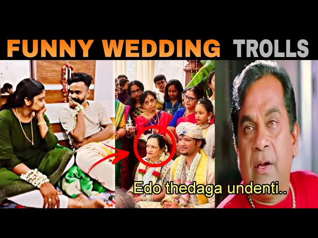 Latest Funny Wedding Trolls | Marriage Funny Trolls Videos | funny Trolls on Marriage