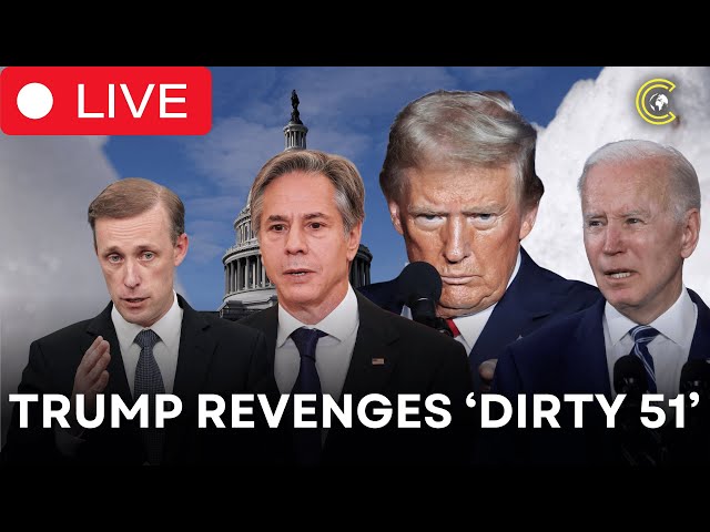 LIVE | Trump PURGES the ‘Dirty 51’ – Blinken, Sullivan & More LOSE Security Clearance | CLRCUT