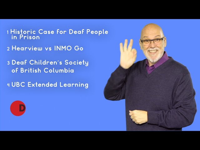 Alerts & News in ASL for Deaf Canadians - 24 January 2025