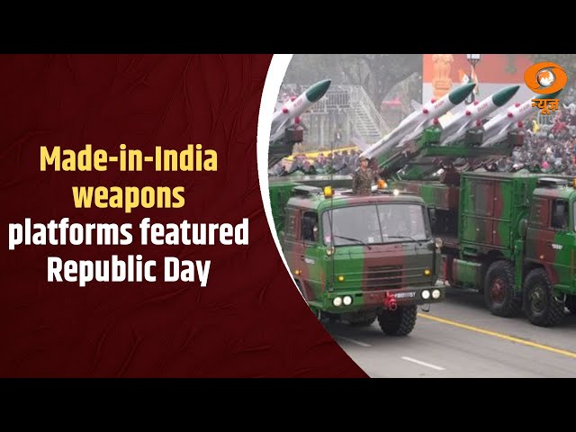 Made-in-India Weapons and Platforms to Be Featured in Republic Day Parade