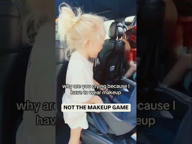 Sweet mix-up! She thought ‘make-up game’ meant cosmetics for baseball #FunnyKids