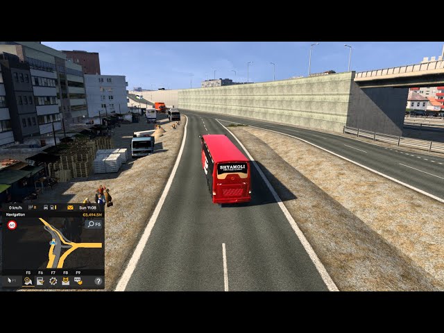 Euro Truck Simulator 2 Gameplay | Dhaka-Comilla-Mirsarai | Live Streaming | GAMENODE