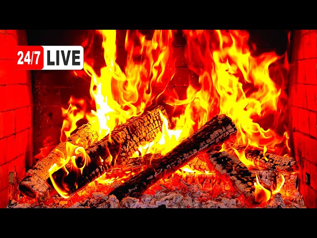 ASMR Fireplace: Soothing Crackling Fire Sounds for Ultimate Relaxation 🔥