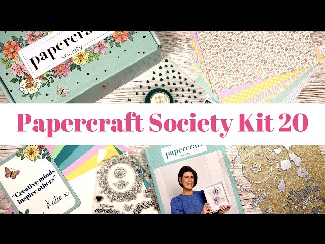 Papercraft Society Kit 20 Unboxing!