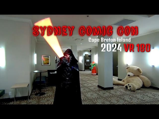 Sydney Comic Con 2024 in Virtual Reality. Nova Scotia VR 180