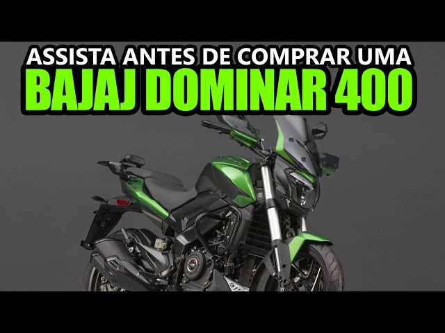 Assista antes de comprar uma Bajaj Dominar 400