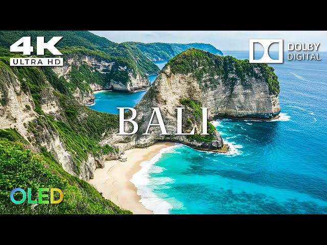 Bali 4K - Amazing Beautiful Nature Scenery with Cinematic Music | 4K Dolby Vision | 4K HDR 60fps