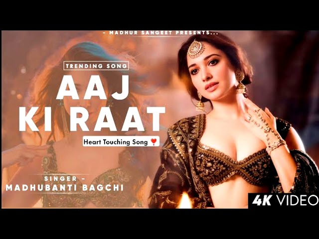 Aaj Ki Raat -Full Song (Stree 2)Tamannaah Bhatia |Rajkumar Rao|Sachin-Jigar|Madhubanti(Divya)Amithab