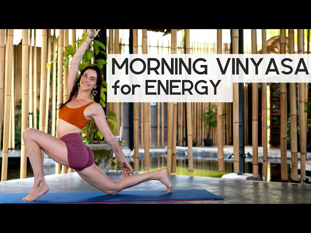 15 minute Morning ☀️ Vinyasa Yoga for ENERGY | COLE CHANCE YOGA