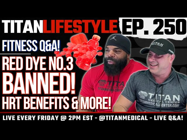 Fitness Q&A 🎙, FDA Bans Red Dye no.3, 2-Second iPhone charging? | Titan Lifestyle