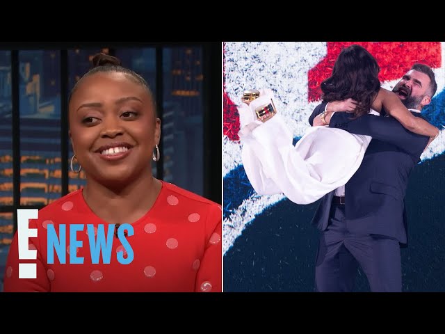 Quinta Brunson Dishes on Being PICKED UP By Jason Kelce | E! News