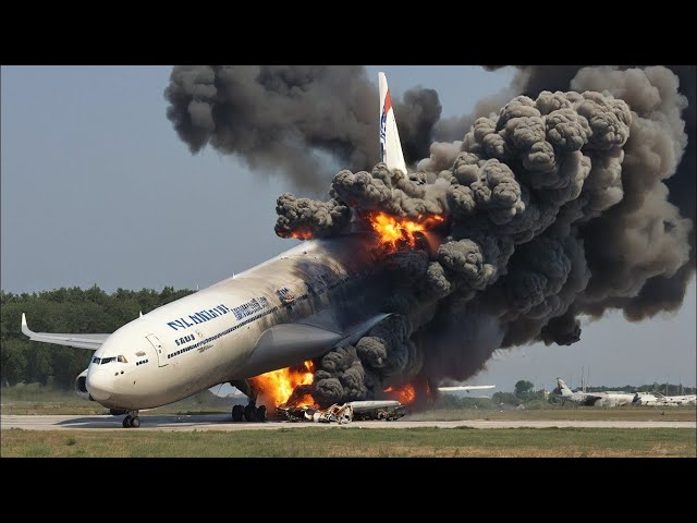 13 Minutes Ago! Russian IL-96 Plane Carrying Russian President and Ministers Explodes in the Air