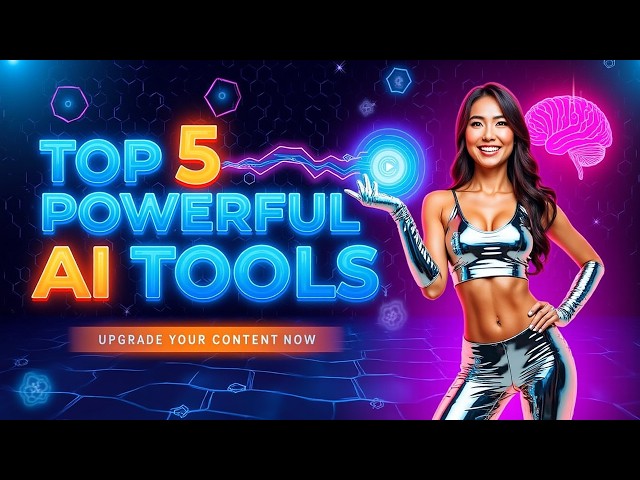 Top 5 Free AI Tools You MUST Try in 2025! Make Work Easier!