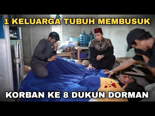 DATANGI KORBAN KEDELAPAN DUKUN DORMAN 1 KELUARGA MEMBUSUK | Kisah Ustadz Nasihin