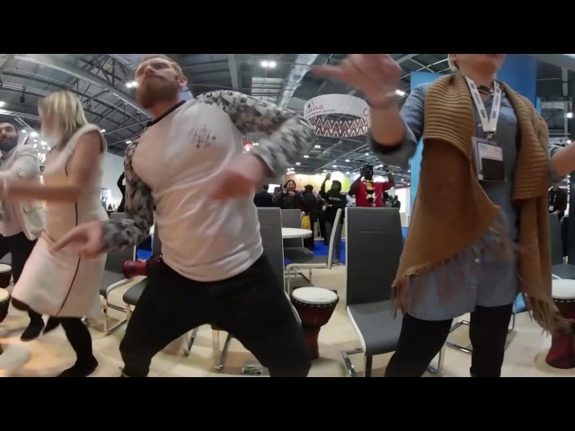 World Travel Market 2016  - Dancing South Africa - 360 VR Video