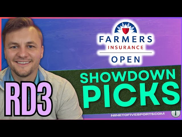 Farmers Insurance Open Round 3: Showdown Picks + Lineup Builder