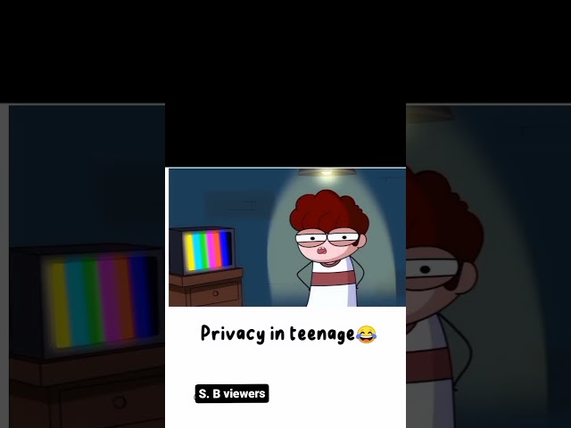 privacy in teenage😆😆/3d animation/#laugh #ytshorts #vi#trending #shortsvideo