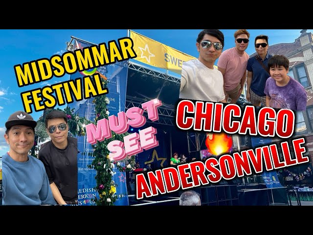 Exciting Midsommar Festival at Andersonville in Chicago!