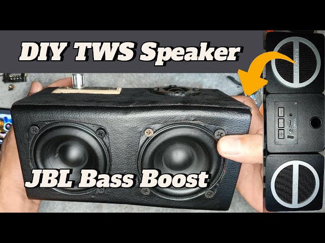 MAX 60w From 3w TWS Bluetooth Speaker DIY