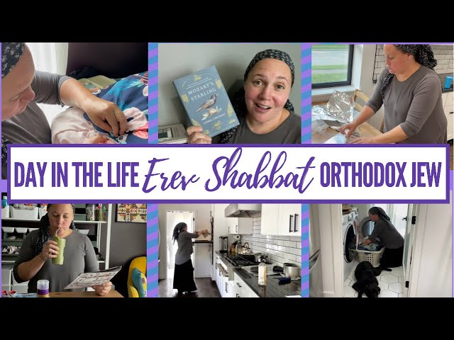 OBSERVANT JEW Prepares for SHABBAT | Shabbos Prep | Orthodox Jewish Mom (Day in the Life Vlog)