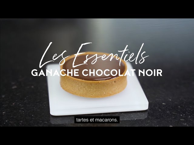 Intensive Dunkle Schokoladenganache Für Torten, Tartes & Macarons - Tutorial