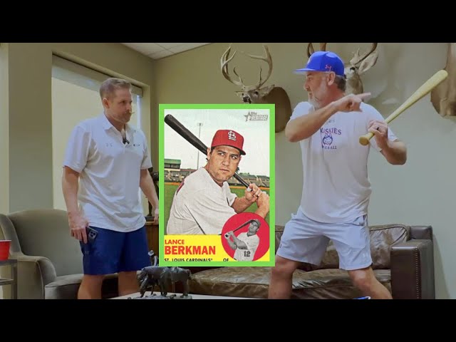 LANCE BERKMAN BREAKS DOWN HIS OWN SWING! THE BIG PUMA TALKS HITTING!!