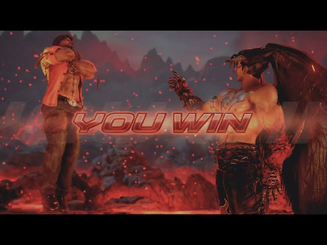 Tekken 7 - Miguel defeated and choked by Devil Jin [Short/4K]