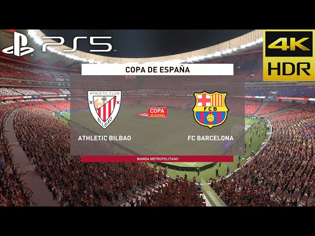 FIFA 21 PS5 | Athletic Bilbao vs FC Barcelona | FINAL Copa del Rey | 4K 60fps HDR