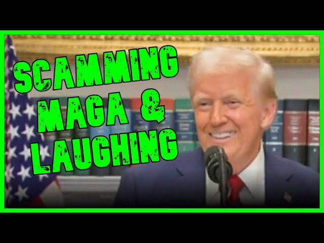 Trump LAUGHS About SCAMMING MAGA With Crypto Memecoin | The Kyle Kulinski Show