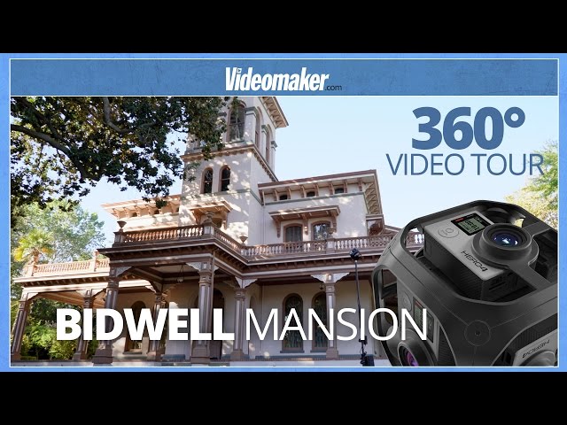 360 Degree Video Tour of Bidwell Mansion - a California Historical Landmark