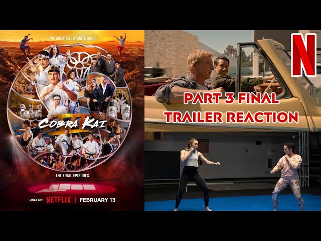 KINGS OF POP CULTURE REACT TO COBRA KAI SEASON 6 PART 3 TRAILER