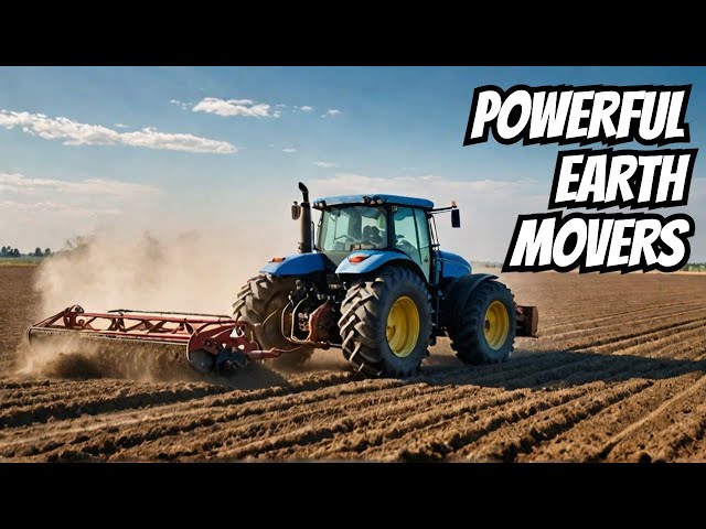 Machines That Move the Earth: Agricultural Equipment in Action - HuTaNaTu