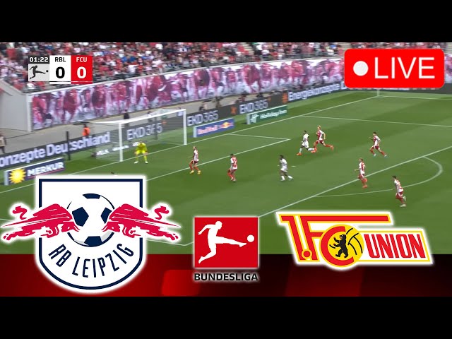 🔴RB LEIPZIG VS UNION BERLIN [LIVE] | BUNDESLIGA 24/25 Full Match Streaming PES 2021