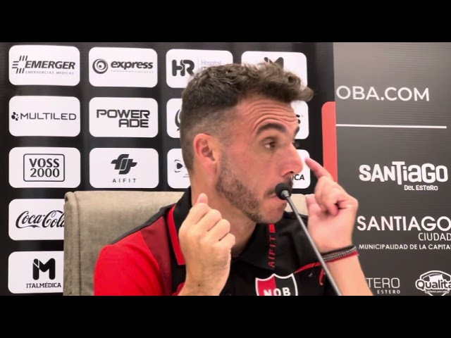 Mariano Soso en conferencia | Central Córdoba - Newell’s